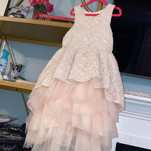Luna Luna dress size 8 pink with gold and tulle - Picture 8 of 8
